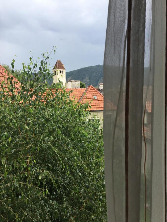 Pension Altes Rathaus Durnstein Bagian luar foto