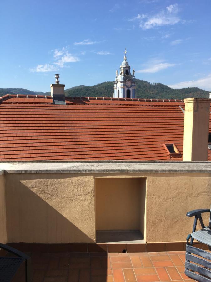 Pension Altes Rathaus Durnstein Bagian luar foto