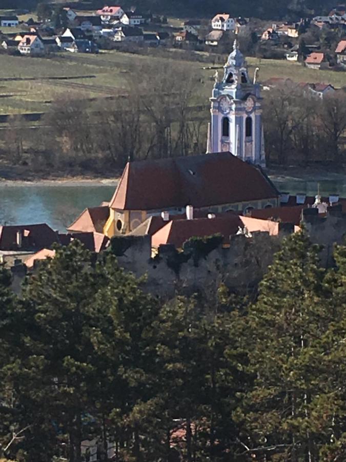 Pension Altes Rathaus Durnstein Bagian luar foto